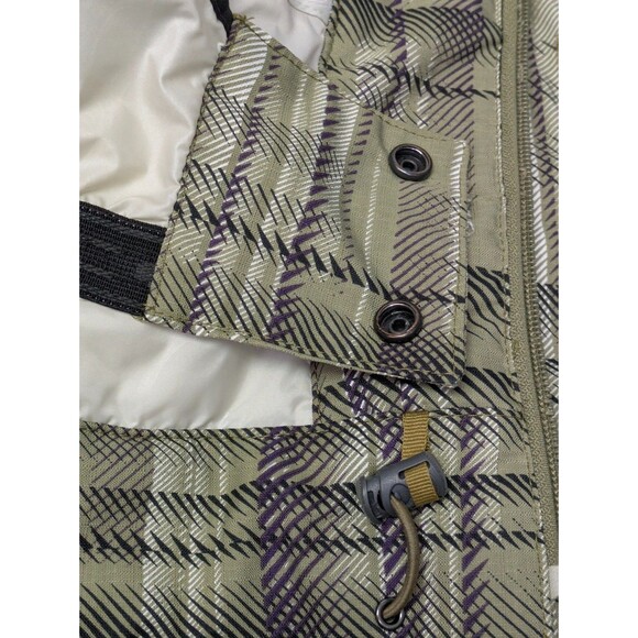 Oakley Green Plaid Ski & Snow Jacket - Picture 12 of 15